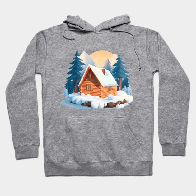 cabin in the woods Hoodie by Ch7mes